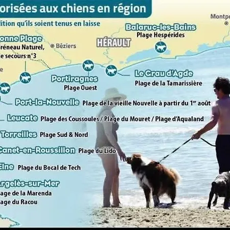 Ferienhaus Petite Maison Climatisee A 250m De La Portiragnes